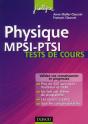 Physique Tests De Cours Mpsi-Ptsi - Preview
