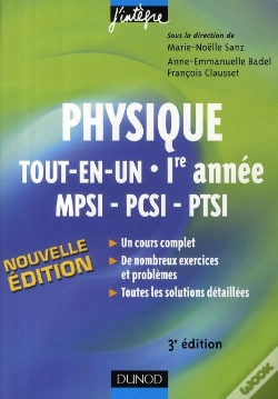 Capa do artigo Physique Tout-En-Un ; 1ère Année Mpsi/Pcsi/Ptsi (3e Édition)