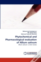 Capa do artigo Phytochemical And Pharmacological Evaluation Of Allium Sativum