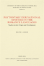 Phytonymic Derivational Systems In The Romance Languages - Preview