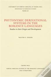 Capa do artigo Phytonymic Derivational Systems In The Romance Languages
