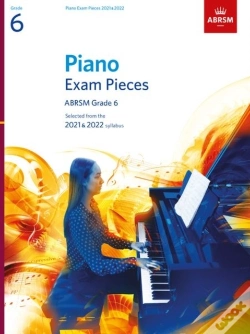 Capa do artigo Piano Exam Pieces 2021 & 2022, Abrsm Grade 6