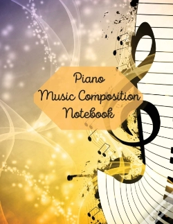 Capa do artigo Piano Music Composition Notebook