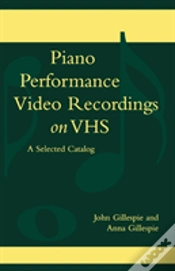 Capa do artigo Piano Performance Video Recordings On Vhs