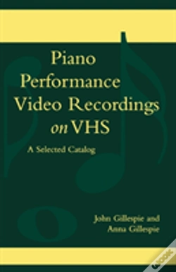 Capa do artigo Piano Performance Video Recordings On Vhs