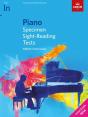 Piano Specimen Sight-Reading Tests, Initial Grade - Preview