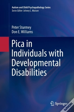 Capa do artigo Pica In Individuals With Developmental Disabilities