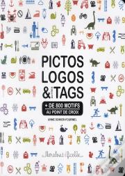 Pictos, Logos Et Autres Tags Au Point De Croix