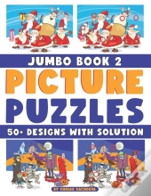 Picture Puzzles - Jumbo Book 2 - 50+ Designs With Solution