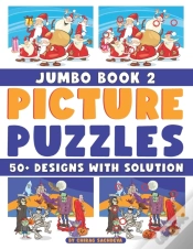 Capa do artigo Picture Puzzles - Jumbo Book 2 - 50+ Designs With Solution