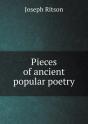 Pieces Of Ancient Popular Poetry - Preview