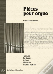 Capa do artigo Pièces Pour Orgue ; Partitions