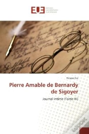 Capa do artigo Pierre Amable De Bernardy De Sigoyer - Journal Intime (Tome Iii)