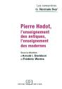 Pierre Hadot, L'Enseignement Des Antiques, L'Enseignement Des Modernes - Preview