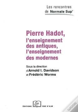 Capa do artigo Pierre Hadot.L'Enseignement Des Antiques/Des Modernes
