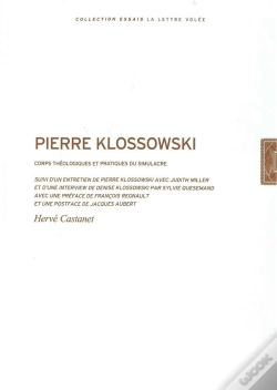 Capa do artigo Pierre Klossovski ; Corps Théologiques Et Pratiques Du Simulacre
