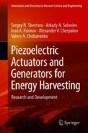 Piezoelectric Actuators And Generators For Energy Harvesting - Preview