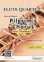 Pilgrim'S Chorus - Flute Quartet (Score & Parts) - Preview