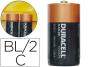 Pilha duracell alcalina c blister com 2 unidades - Preview