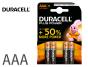 Pilha duracell alcalina plus aaa blister com 4 unidades - Preview