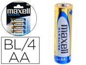 Capa do artigo Pilha Maxell Alcalina 1.5 v Tipo AAA LR06 Blister de 4 unidades