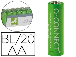 Capa do artigo Pilha q-connect alcalina aa pack com 20 unidades