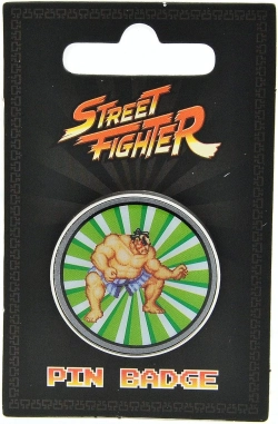Capa do artigo Pin de Esmalte - Street Fighter: E. Honda
