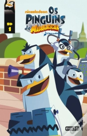 Capa do artigo Pinguins de Madagáscar - Banda Desenhada 1