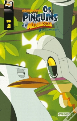Capa do artigo Pinguins de Madagáscar - Banda Desenhada 2