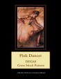 Pink Dancer: Degas Cross Stitch Pattern - Preview