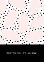 Pink Spots With Black Polka Dots - Dotted Bullet Journal - Preview