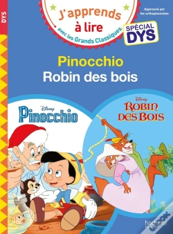 Capa do artigo Pinocchio/Robin Des Bois - Special Dyslexie