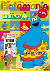 Capa do artigo Pintamania Ceras. En La Playa ("Barrio Sesamo") 