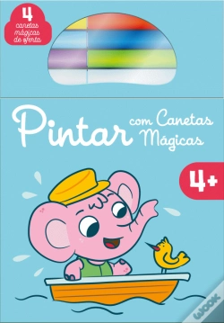 Capa do artigo Pintar com Canetas Mágicas - Azul 4+