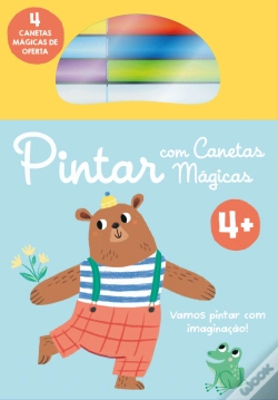 Capa do artigo Pintar com Canetas Mágicas - Urso 4+