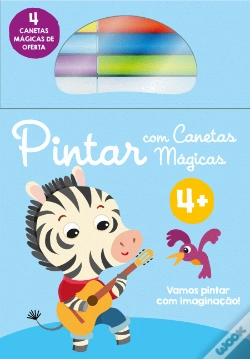 Capa do artigo Pintar com Canetas Mágicas - Zebra +4