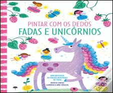 Pintar com os Dedos - Fadas e Unicórnios
