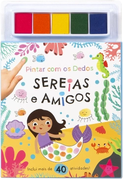 Capa do artigo Pintar com os Dedos - Sereias e amigos