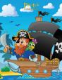 Pirates Coloring Book 1 - Preview