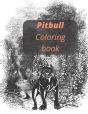 Pitbull Coloring Book - Preview