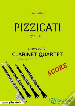 Capa do artigo Pizzicati - Clarinet Quartet Score
