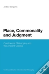 Capa do artigo Place Commonality & Judgment