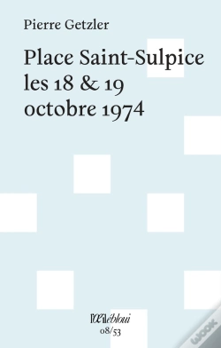 Capa do artigo Place Saint-Sulpice Les 18 & 19 Octobre 1974