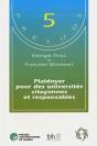 Plaidoyer Pour Des Universités Citoyennes Et Responsables - Preview