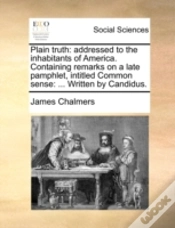 Capa do artigo Plain Truth: Addressed To The Inhabitant