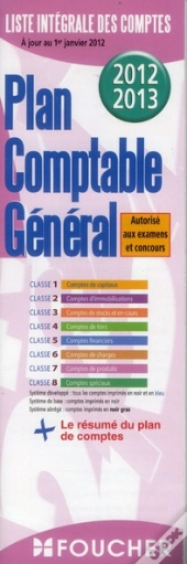 Plan Comptable General 2012-2013