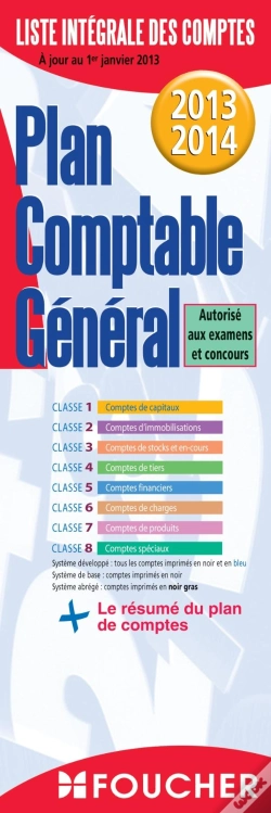 Capa do artigo Plan Comptable General 2013-2014