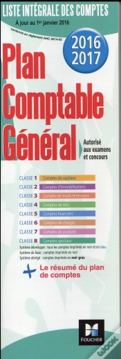 Capa do artigo Plan Comptable General 2016-2017