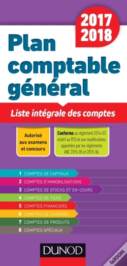 Capa do artigo Plan Comptable General 2017/18 - 18e Ed. - Plan De Comptes Actualise