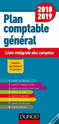 Capa do artigo Plan Comptable General 2018/2019 - 19e Ed. - Liste Integrale Des Comptes